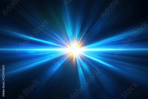 Blue Rays Background