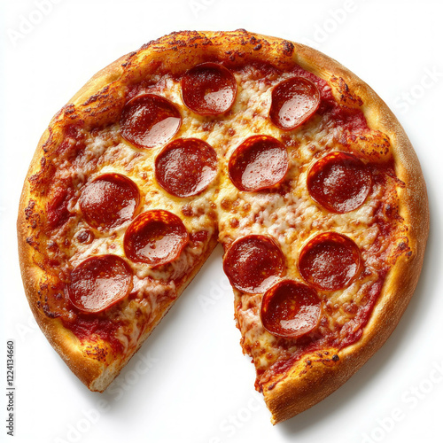Pizza Slice Isolated