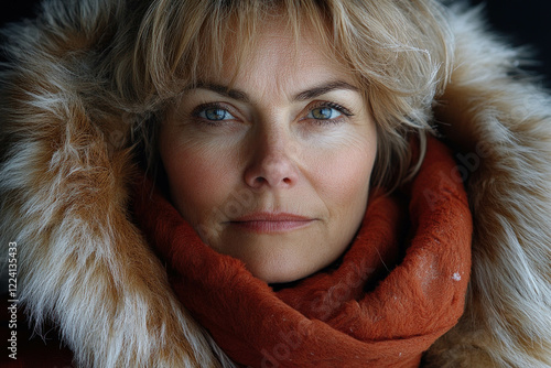 Woman In Winter Clothes