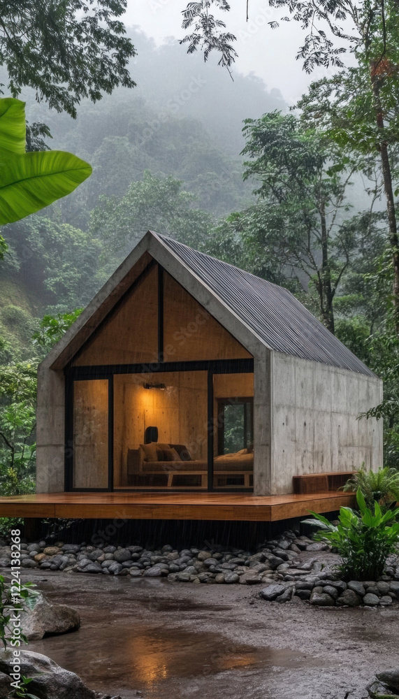 Old wooden cabin in the woods by the river surrounded by nature and greenery with a traditional rural atmosphere Old wooden cabin in the woods by the river surrounded by nature and greenery with a traditional rural atmosphere