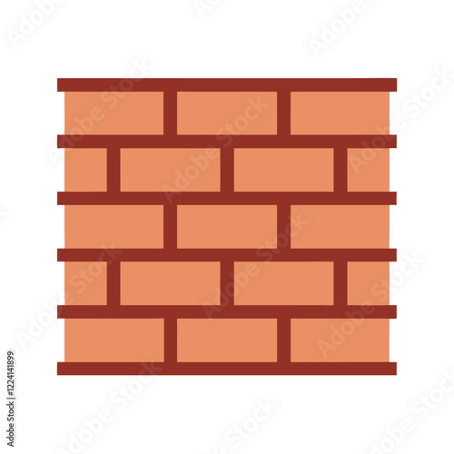 brick wall icon design
