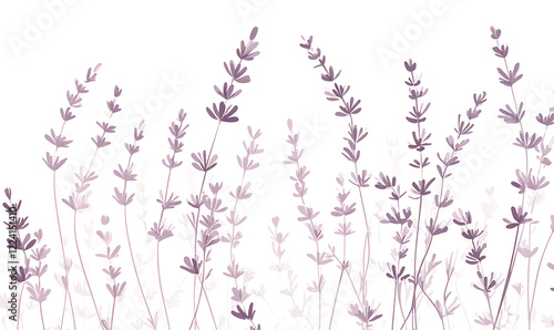 flowers and leaves in pictures illustrator2D