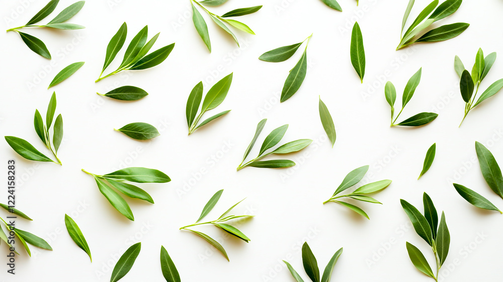 Fototapeta premium Olive with leaves isolated on a white background.