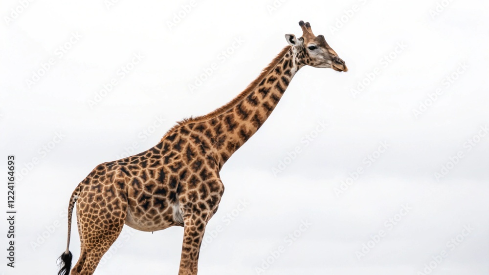Obraz premium Animal isolated on white background