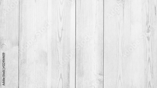 White painted wooden wall texture