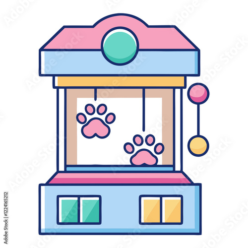 claw machine icon design