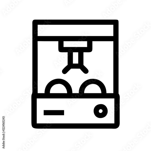 claw machine icon design