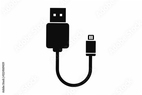  usb cabol silhouette