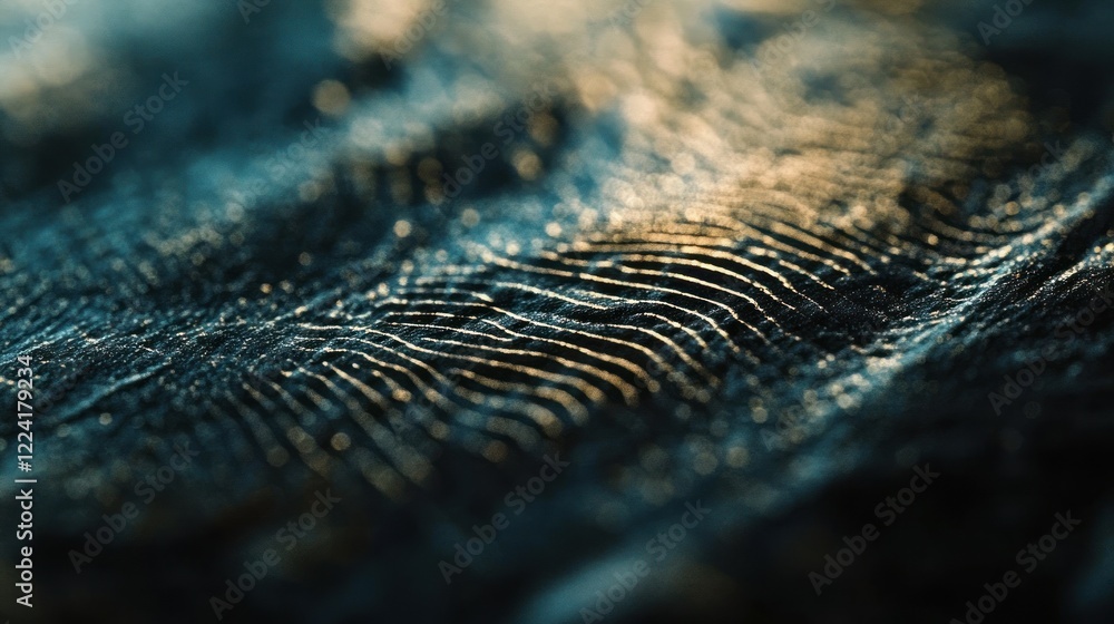 Close-up of textured surface with shimmering patterns and reflections. Close-up of textured surface with shimmering patterns and reflections.