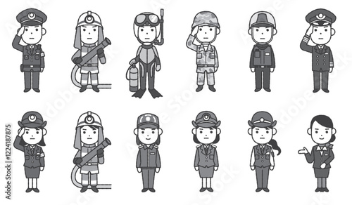 職業イラスト3