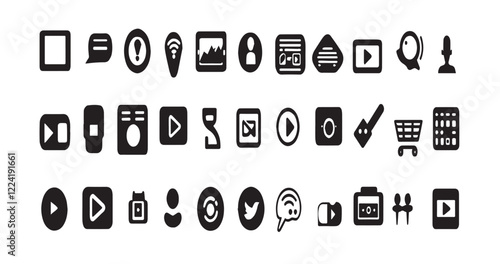 social media icon set or social network logos , facebook, instagram, threads, x, youtube, whatsapp, telegram, snapchat, tiktok, snapchat, pinterest, google, viber, behance, flat vector icon