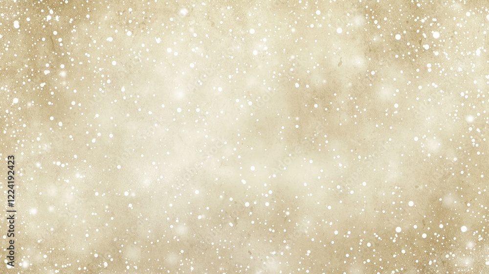 Golden textured background, falling snow, winter, holiday design Golden textured background, falling snow, winter, holiday design