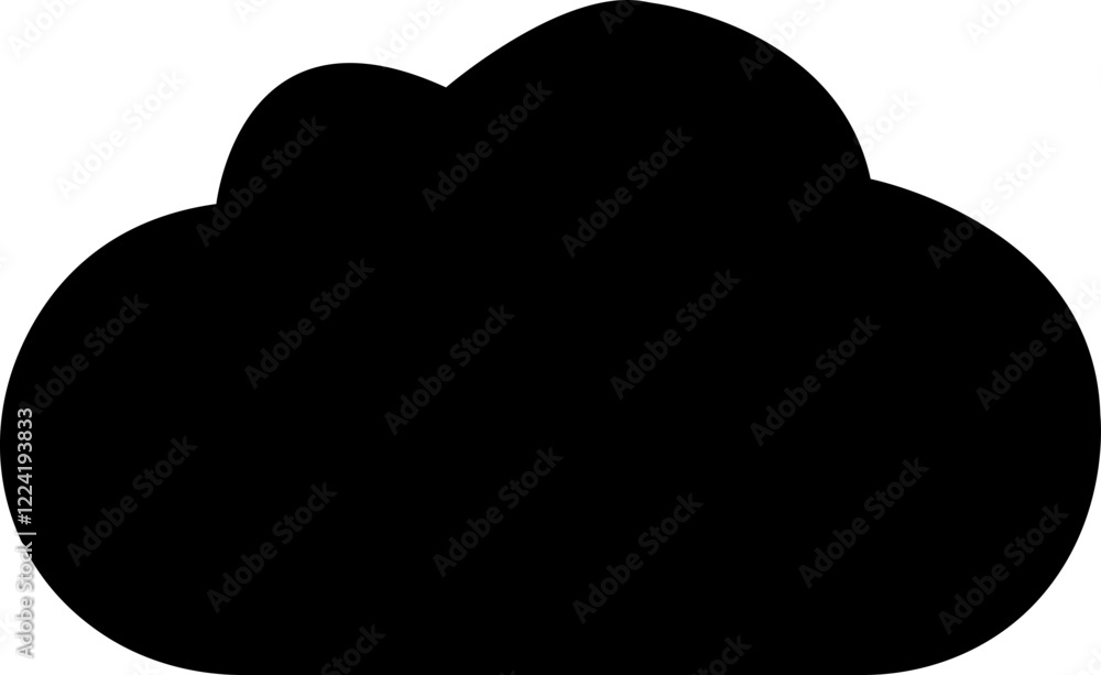 Black Cloud icon in trendy flat style. Cloud web icon. Cloud symbol for your web site design, logo, app, UI. Cloud shapes design . Data technology icon. Black Cloud icon in trendy flat style. Cloud web icon. Cloud symbol for your web site design, logo, app, UI. Cloud shapes design . Data technology icon.
