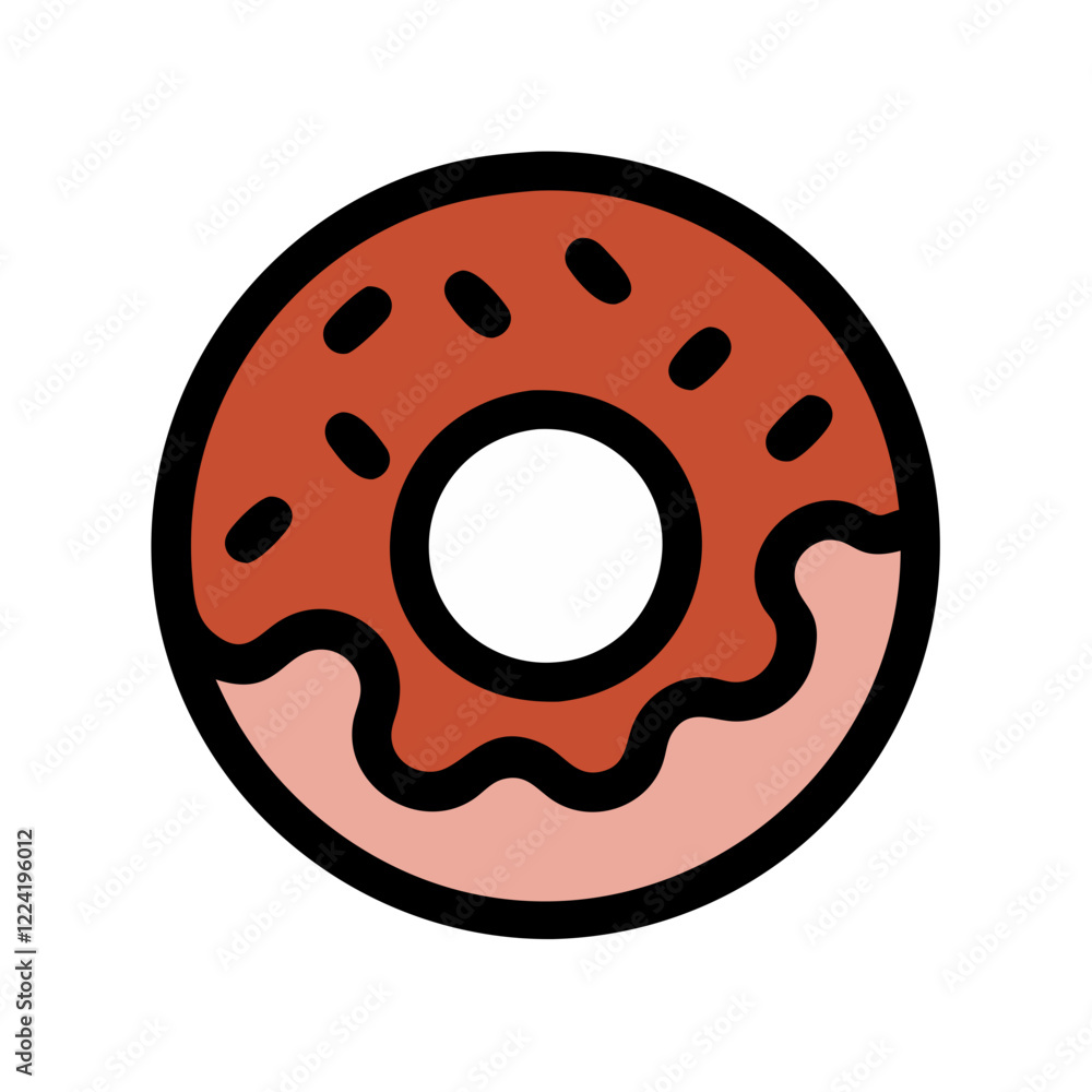 donut icon design donut icon design