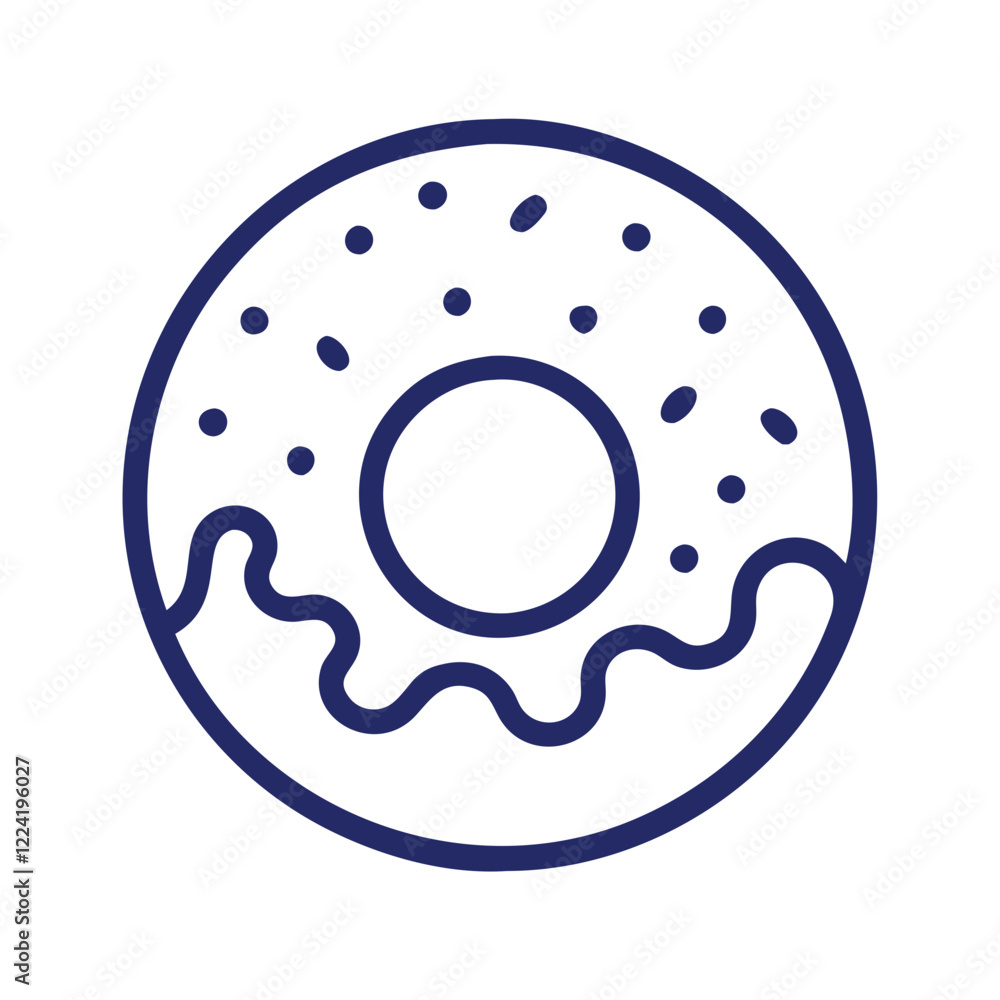 donut icon design
