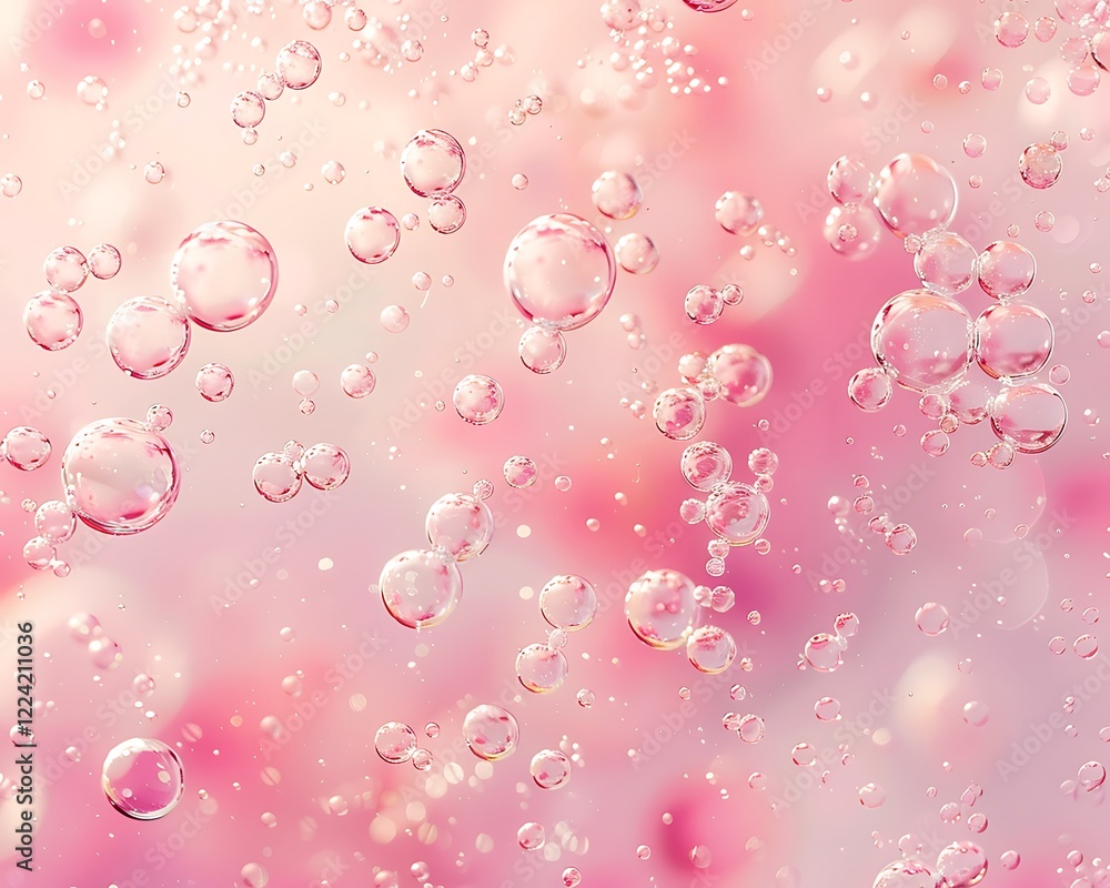 Pink bubbles on water, light red oil texture, abstract pastel gradient, flat lay style, soft and dreamy. Pink bubbles on water, light red oil texture, abstract pastel gradient, flat lay style, soft and dreamy.