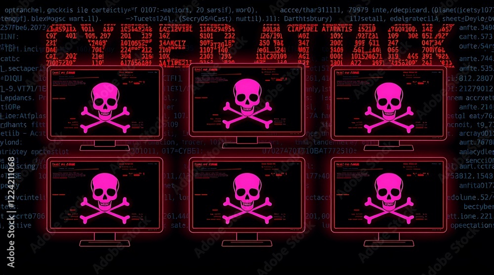 Cyber Attack Prevention & Security: Protect Your Data from Hackers, data breach, malware, ransomware, phishing, DDoS attack, online security, information security, cybercrime, cybersecurity awareness.
