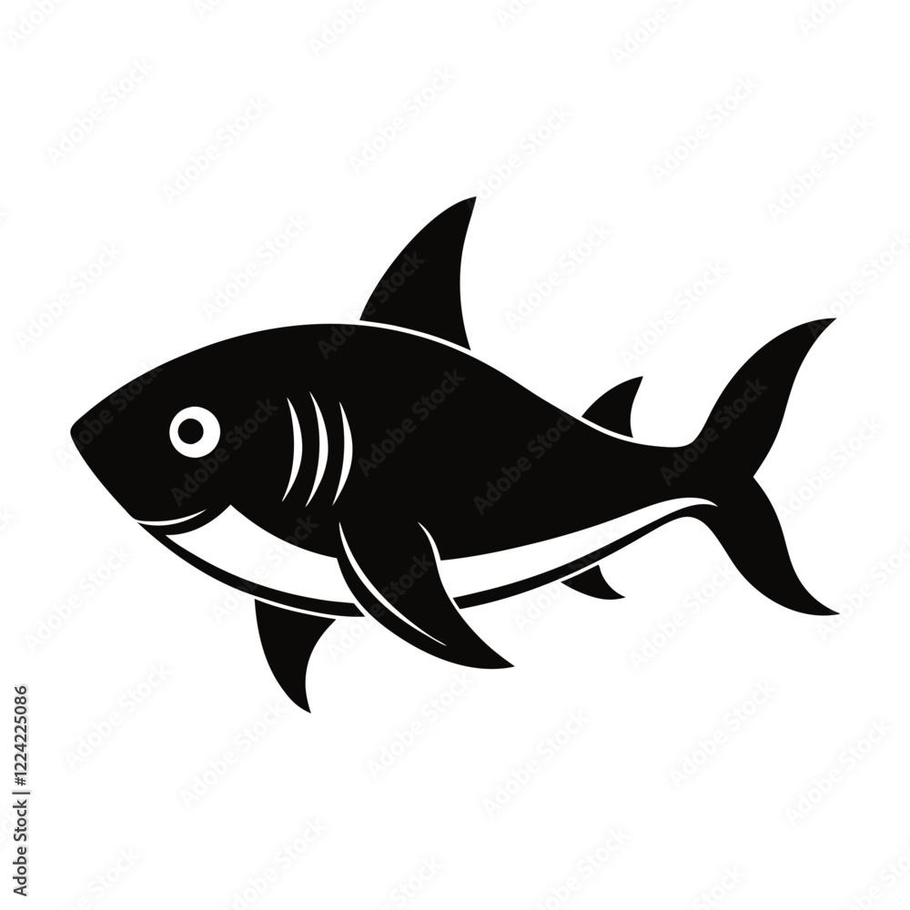 fish isolated on white vector illustration fish isolated on white vector illustration
