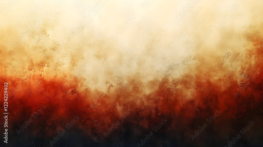 Fototapeta premium A gradient blending warm terracotta into sandy beige.