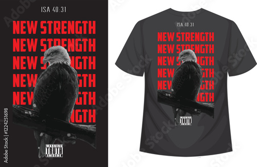 Christian bible verse t shirt design illustration vector