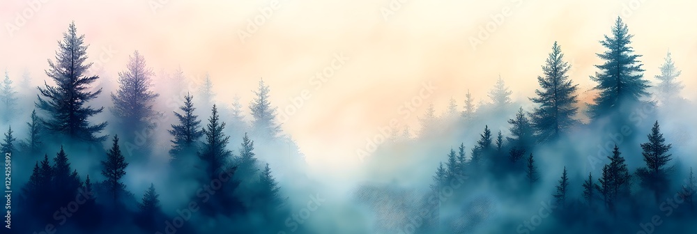 A gradient of deep emerald green merging with soft lavender. A gradient of deep emerald green merging with soft lavender.