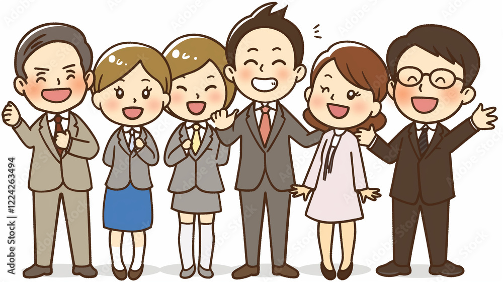 Team congratulating and appreciating a colleague
Team congratulating and appreciating a colleague