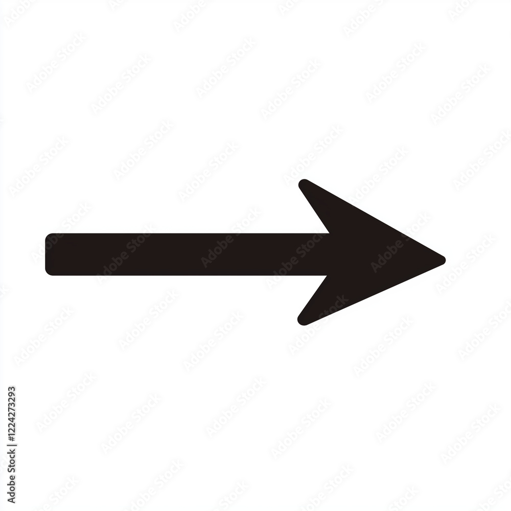 A simple black arrow pointing to the right on a white background, in a vector style, flat design, in SVG format, with white space around it. A simple black arrow pointing to the right on a white background, in a vector style, flat design, in SVG format, with white space around it.