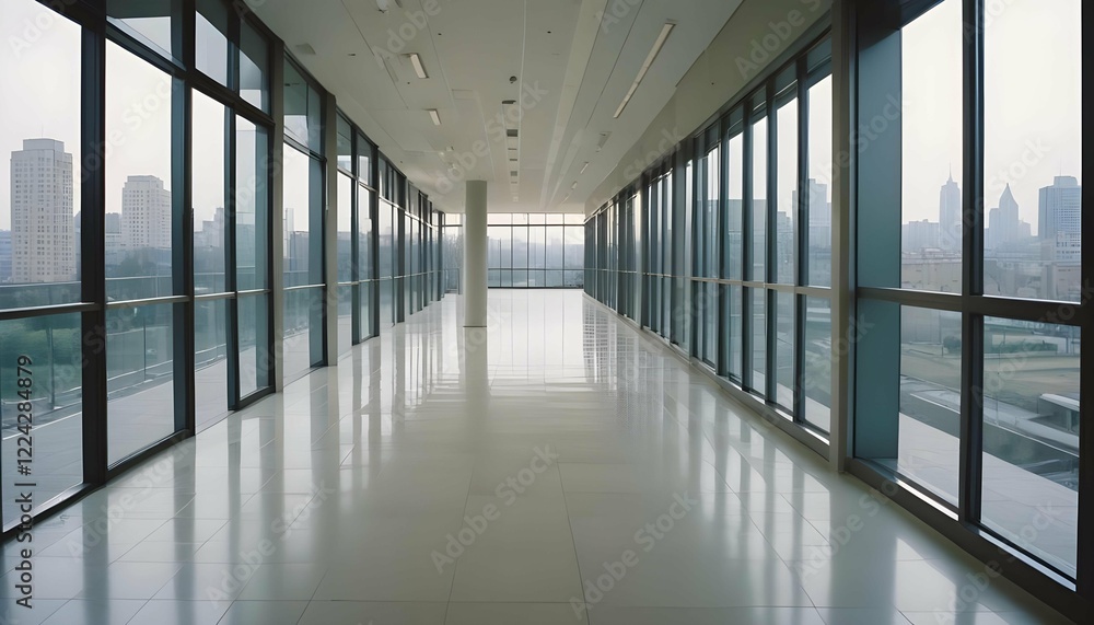 corridor in office corridor in office