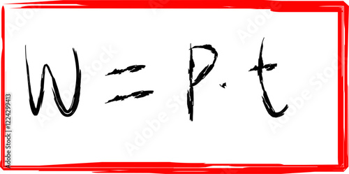 Physics formula for using an electric kettle