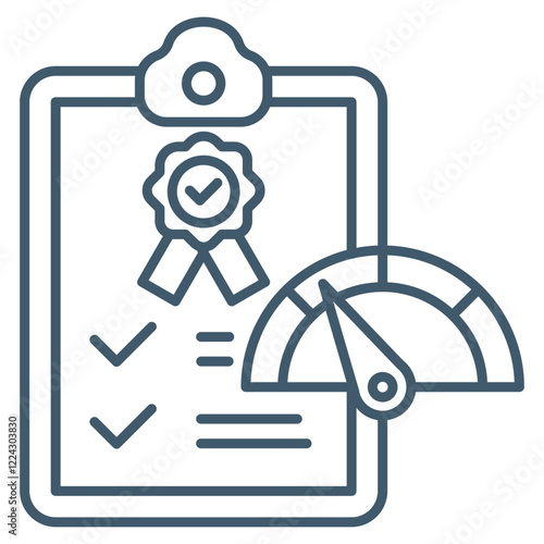 Performance Standart  Icon Element For Design