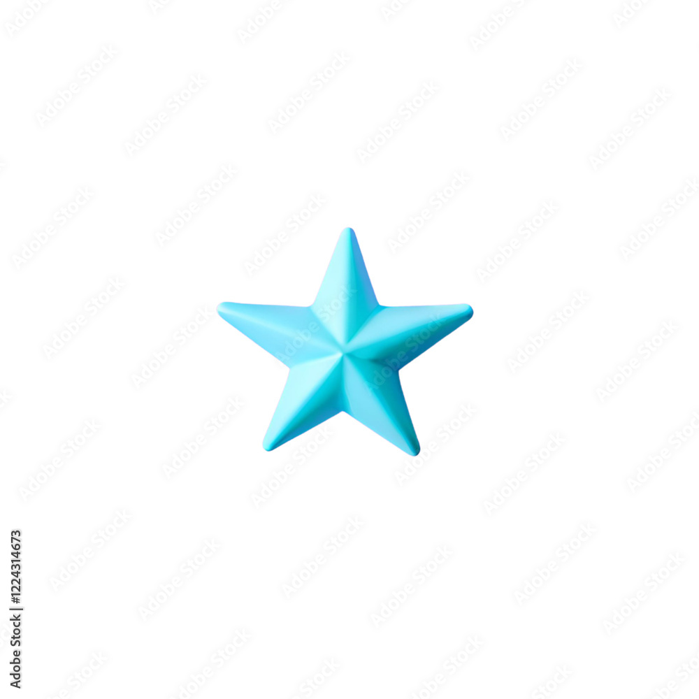 Obraz premium star isolated on white