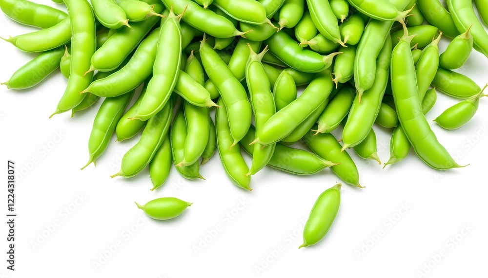 Fresh Green Peas Organic Vegetable Harvest Fresh Green Peas Organic Vegetable Harvest