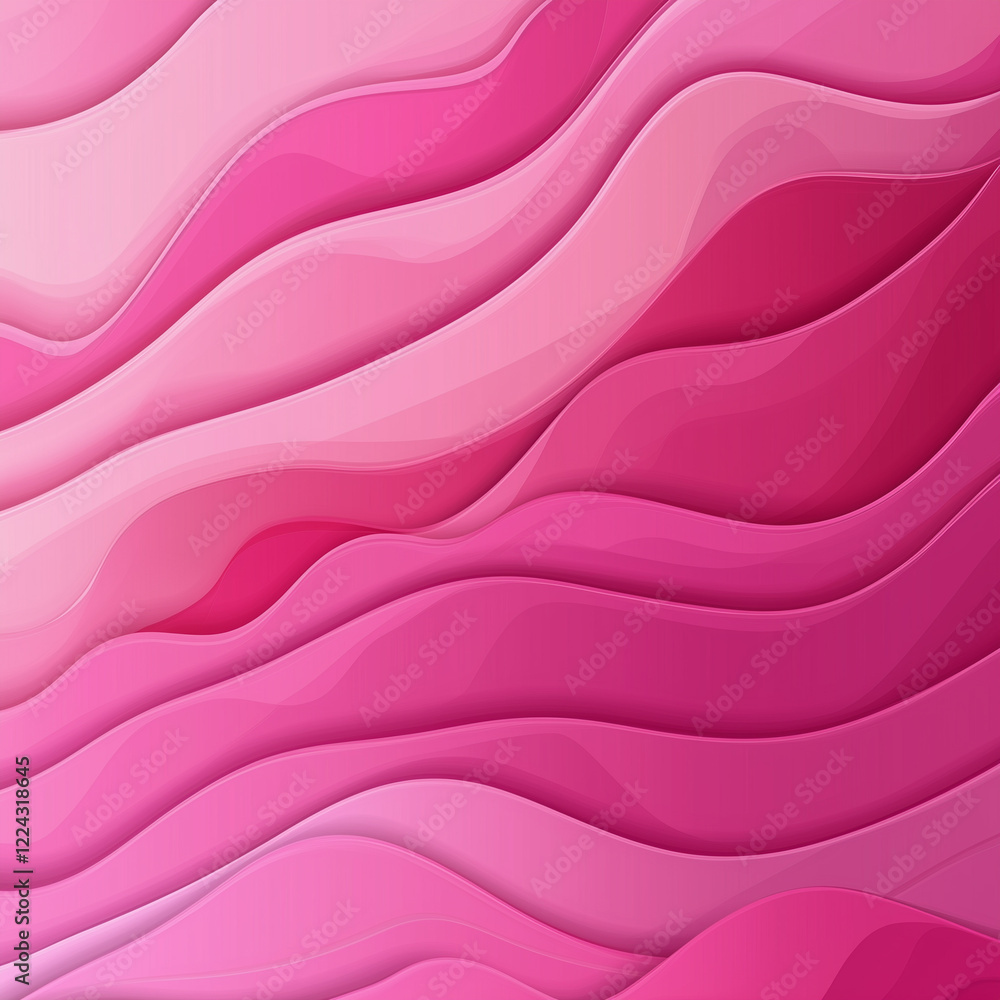 Obraz premium abstract background with waves, generative AI illustration