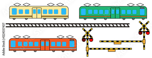 電車のセット