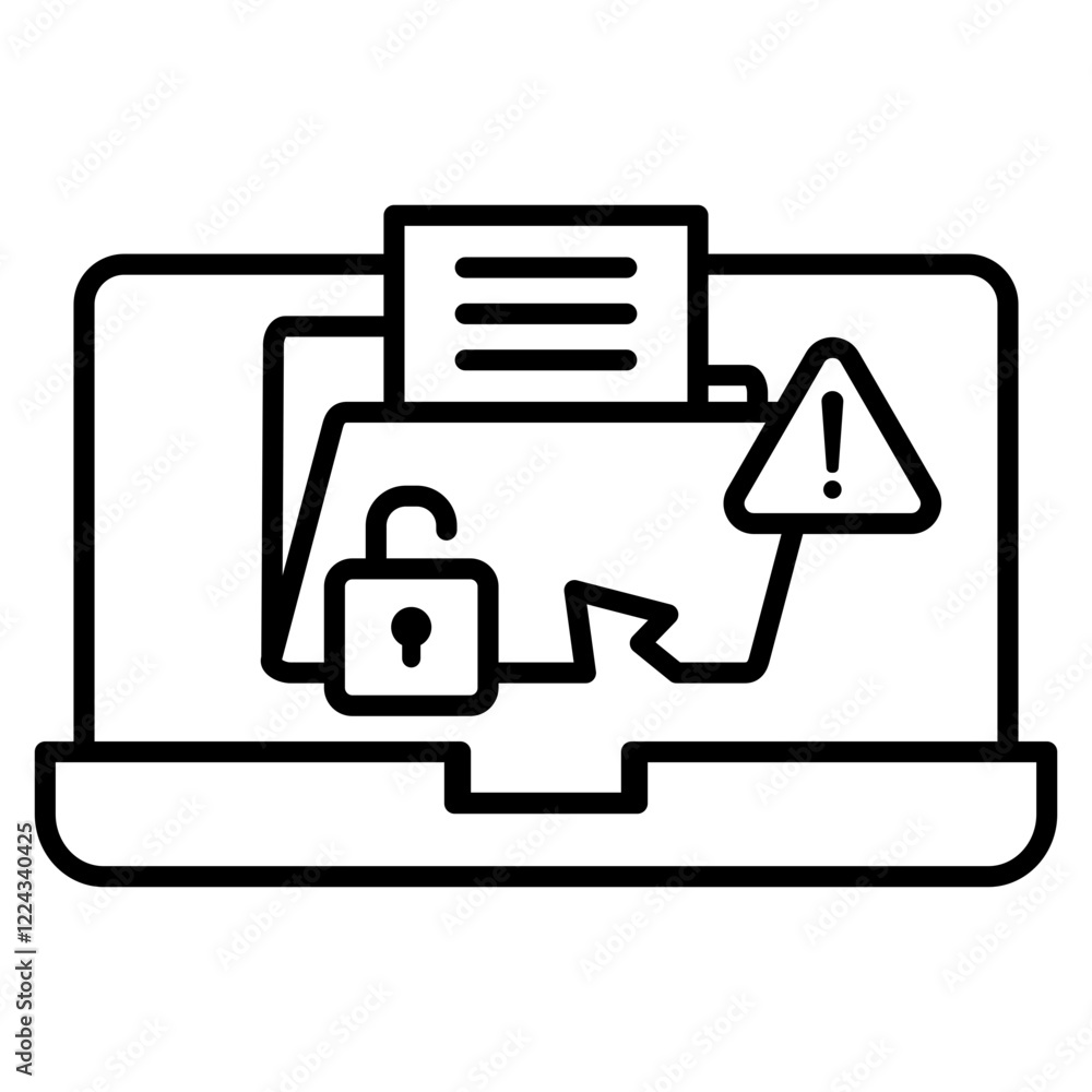 Data Breach icon Data Breach icon