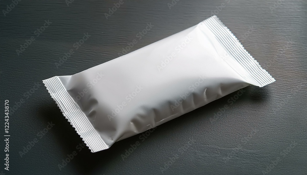 Naklejka premium Small sugar packets mock up. Generated image