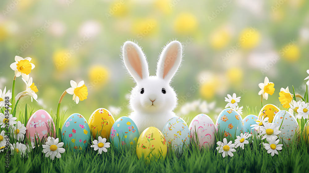 easter bunny, AI generated easter bunny, AI generated