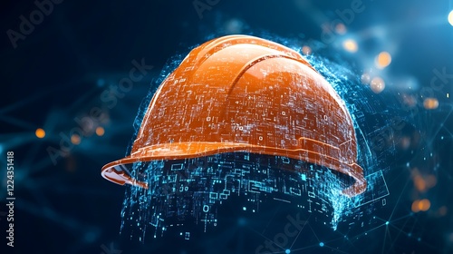 Digital Transformation in Construction: Smart Hard Hat photo