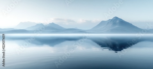 Wallpaper Mural Light Blue Gray Gradient Background Smooth Textured Abstract Design Banner Poster Template Torontodigital.ca