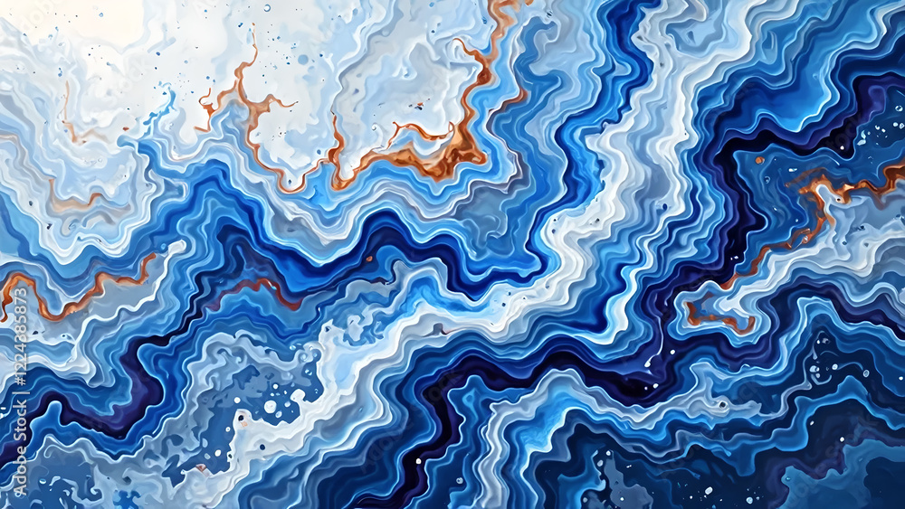 Fototapeta premium blue abstract background
