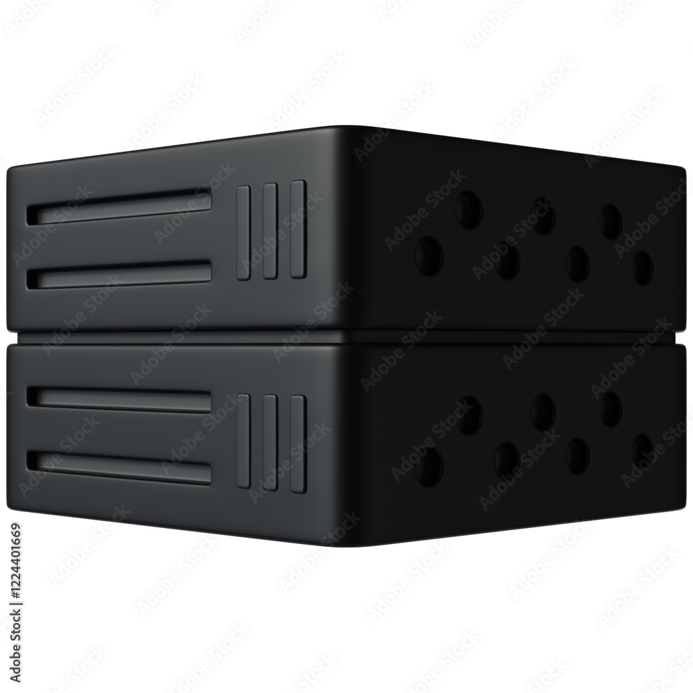 Obraz premium Dataserver 3D Icon