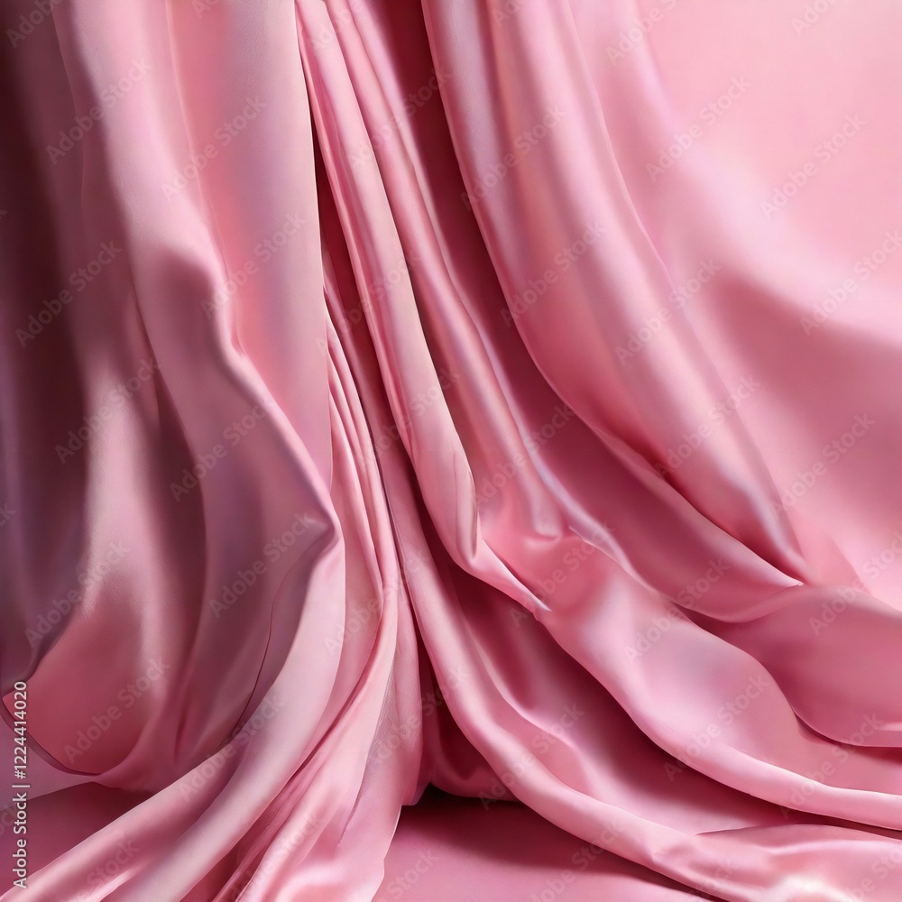 Obraz premium red silk background