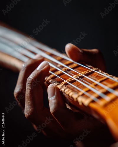 Illuminated Sitar Strings Capturing Multicultural Music Craftsmanship for Creative Digital Marketing and Live Performance Promotions