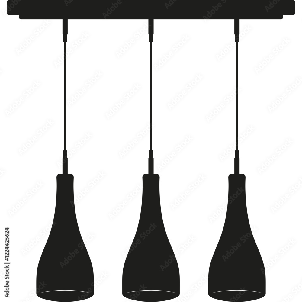 Simple vector icon chandelier
Simple vector icon chandelier