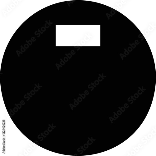 Simple vector icon scales