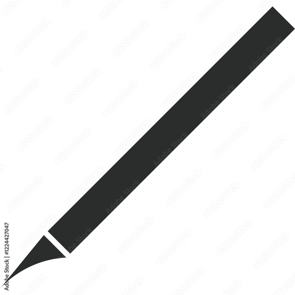 Simple vector icon pen
Simple vector icon pen