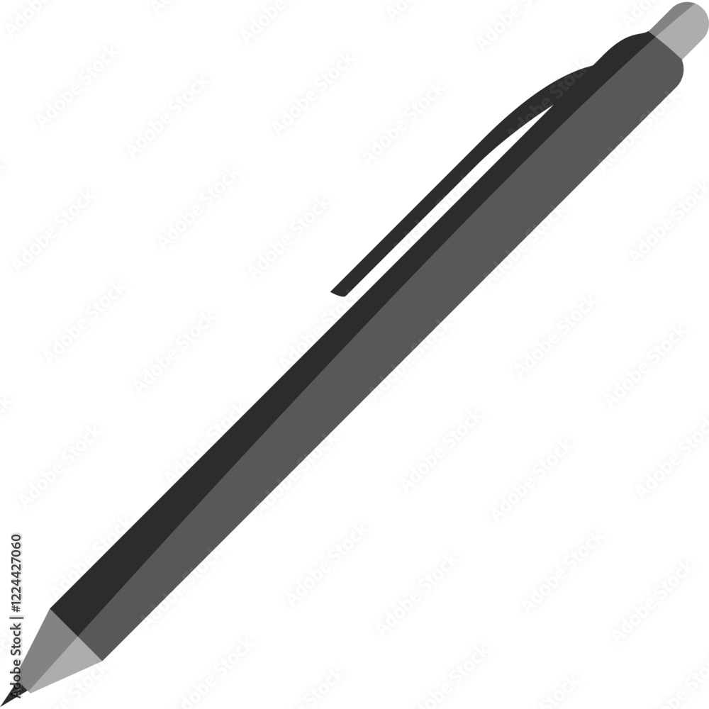 Simple vector icon pen Simple vector icon pen