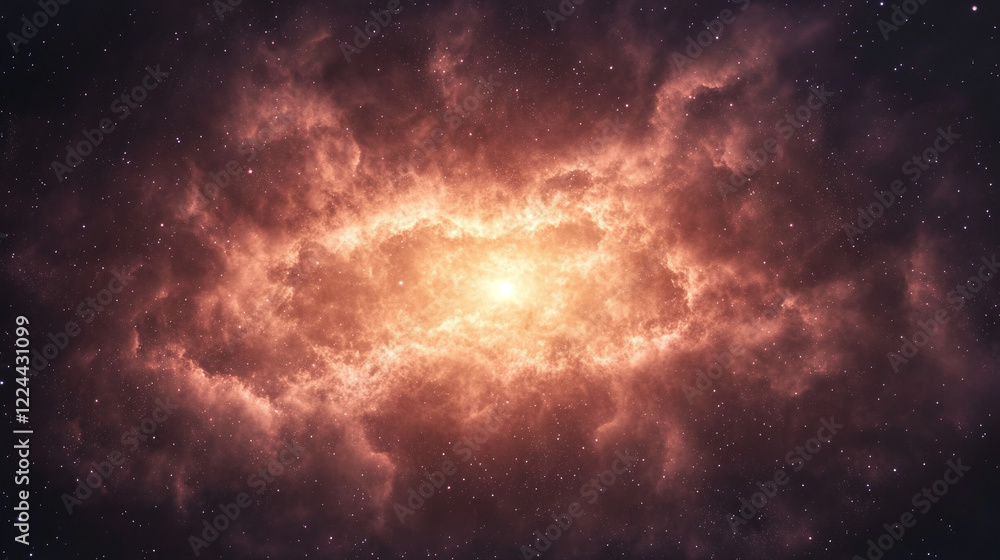 Fototapeta premium Stunning Nebula in Deep Space