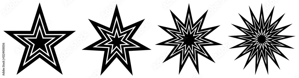 Obraz premium vector set explosion silhouette icon. Exploding Starburst. blast boom comic symbol design vector illustration