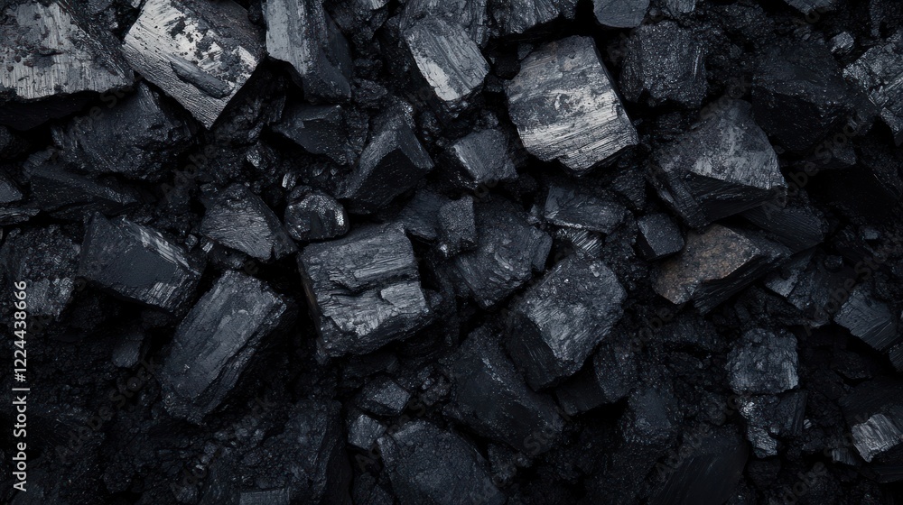 Dark coal texture, mining industry, background, fuel Dark coal texture, mining industry, background, fuel